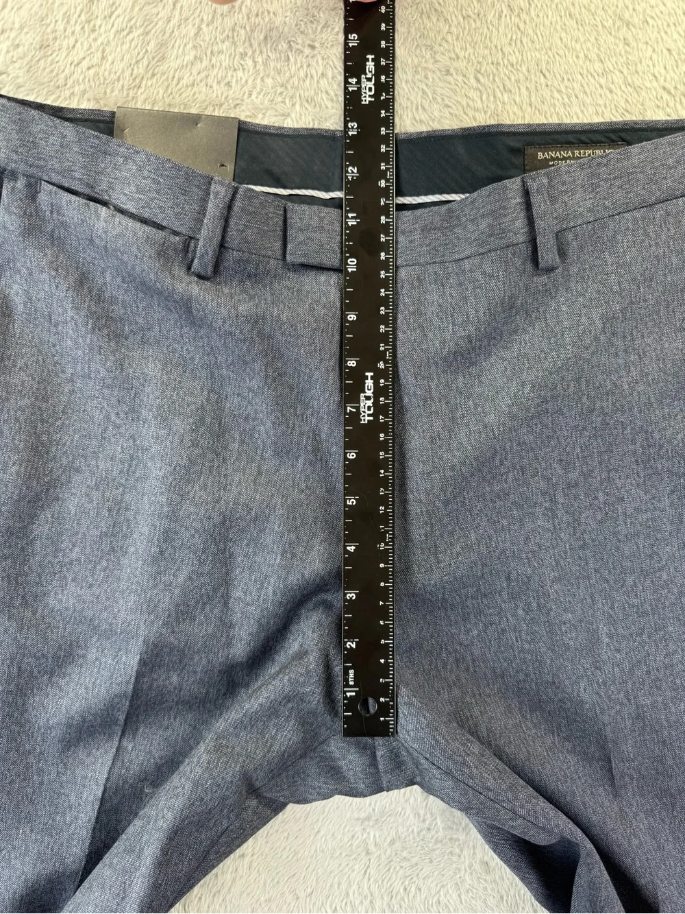 Banana Republic 100% Wool Modern Slim Fit Dress Pants 35x32 NWT